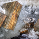World War I relics newly revealed in Stelvio National Park.